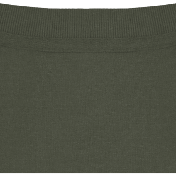 Sweatshirt a col rond oversize stanley stella radder 2 0 col interieur Khaki