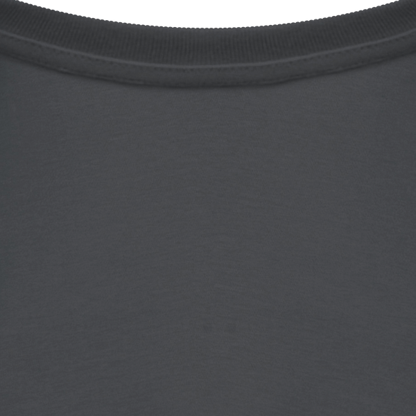 T shirt ecoresponsable unisexe col interieur Iron Grey