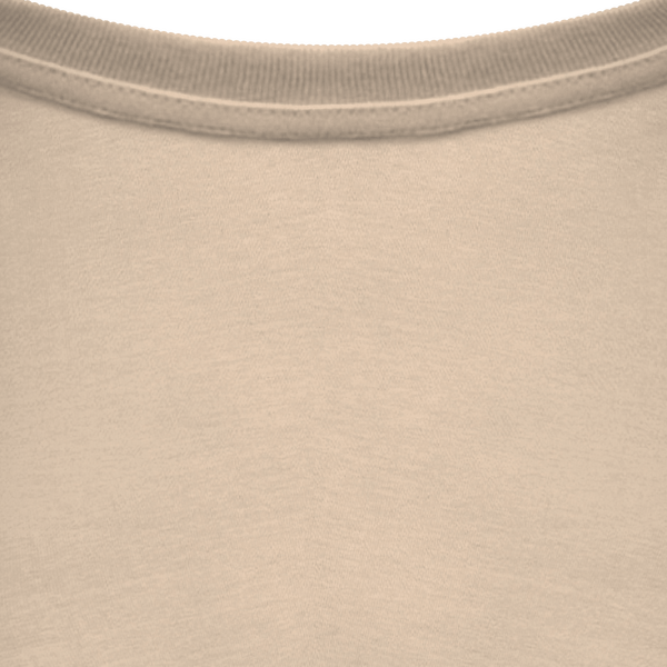 T shirt ecoresponsable unisexe col interieur Apple Blossom