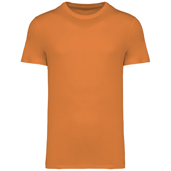 T shirt ecoresponsable unisexe face Tangerine