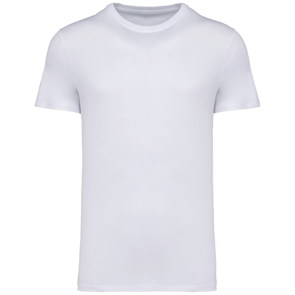 T shirt ecoresponsable unisexe face White