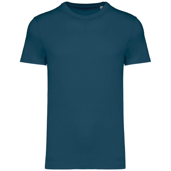 T shirt ecoresponsable unisexe face Peacock Blue