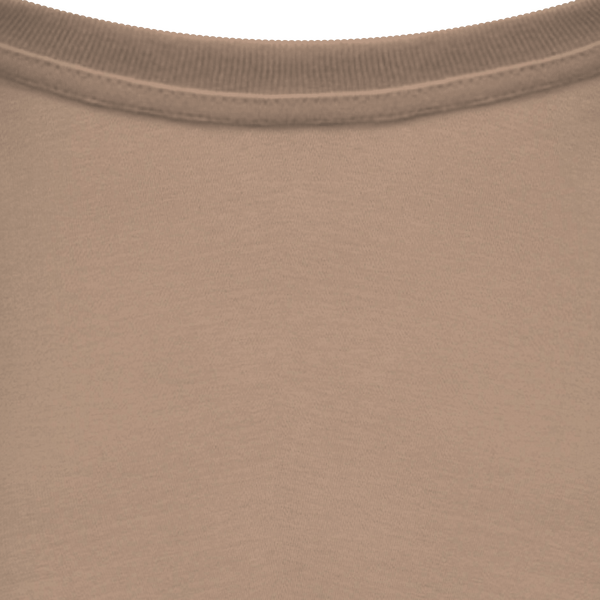 T shirt ecoresponsable unisexe col interieur Driftwood