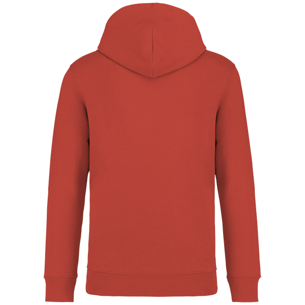 Sweat capuche unisexe bio dos Paprika