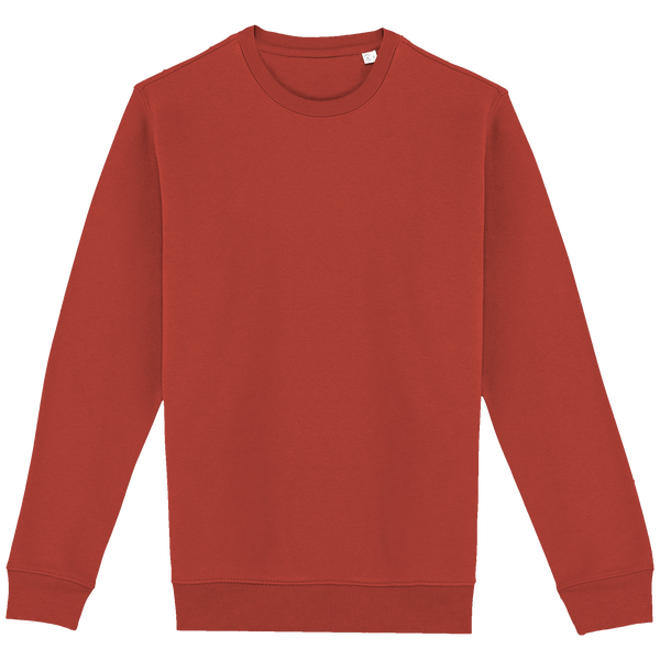 Umweltfreundlicher Unisex-Rundhals-Sweatshirt | Bio-Baumwolle Und Recyceltes Polyester | Stickerei Und Druck Paprika