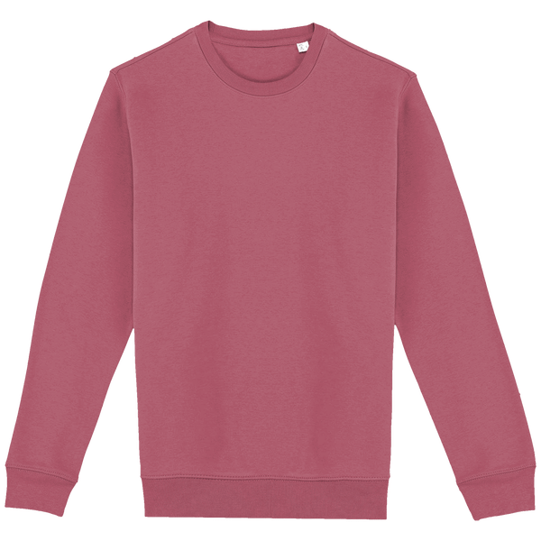 Umweltfreundlicher Unisex-Rundhals-Sweatshirt | Bio-Baumwolle Und Recyceltes Polyester | Stickerei Und Druck Antique Rose