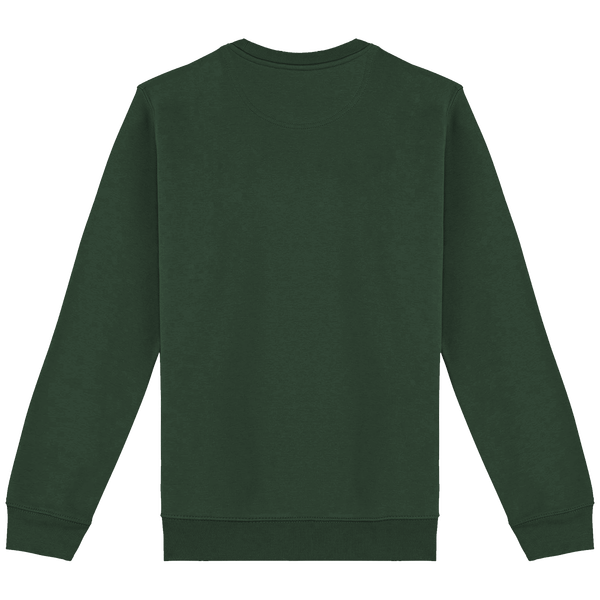 Sweat col rond unisexe dos Forest Green