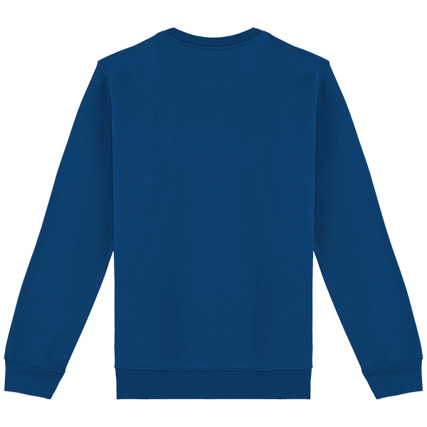 Sweat col rond unisexe dos Sea Blue