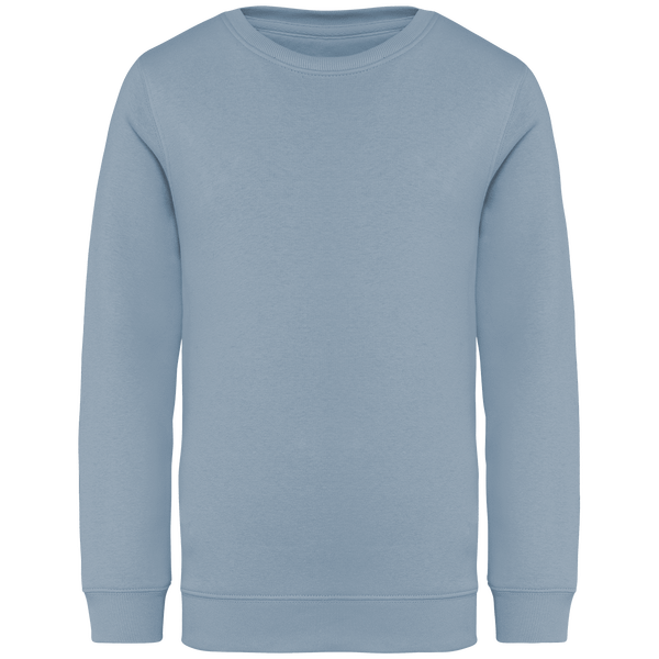 Sweat-Shirt Écoresponsable À Col Rond Enfant Personnalisable