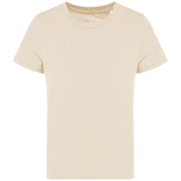 T shirt ecoresponsable enfant face Raw Natural