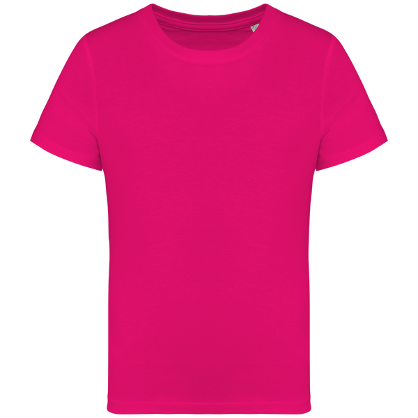 T shirt ecoresponsable enfant face Raspberry Sorbet