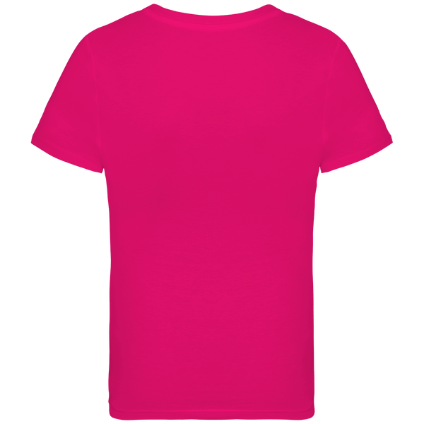 T shirt ecoresponsable enfant dos Raspberry Sorbet