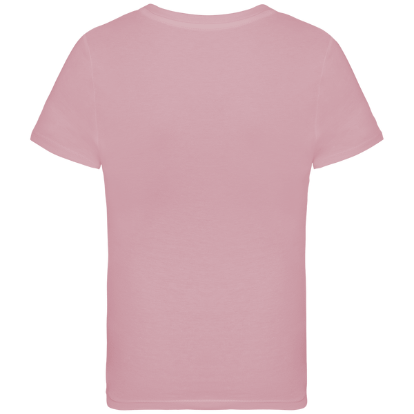 T shirt ecoresponsable enfant dos Petal Rose