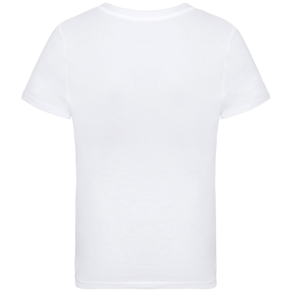 T shirt ecoresponsable enfant dos White