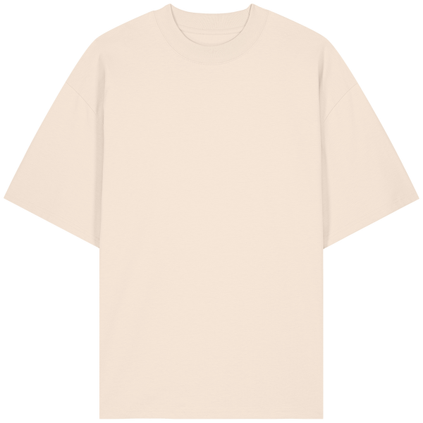 T shirt unisexe oversize blaster 2 0 face Natural Raw