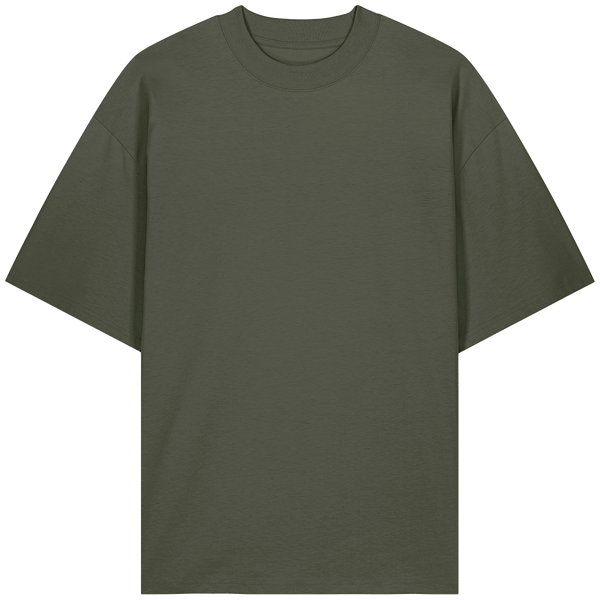 T shirt unisexe oversize blaster 2 0 face Khaki