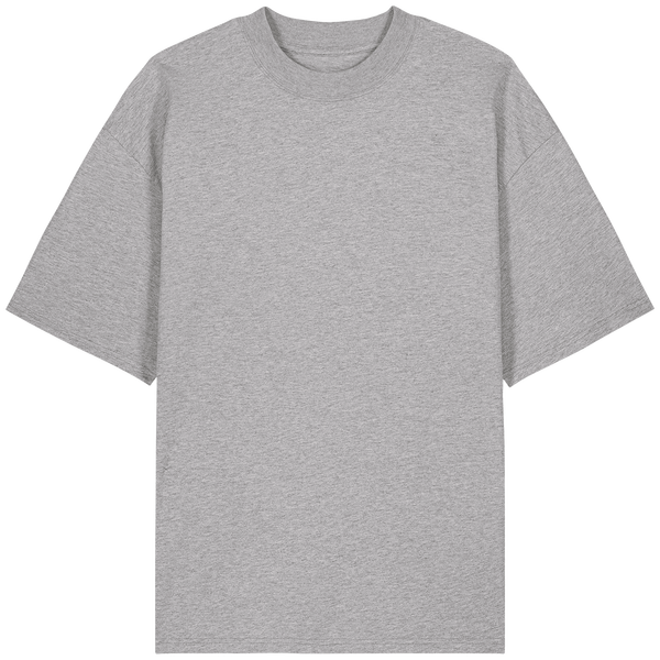 T shirt unisexe oversize blaster 2 0 face Heather Grey