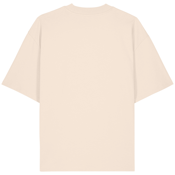 T shirt unisexe oversize blaster 2 0 dos Natural Raw