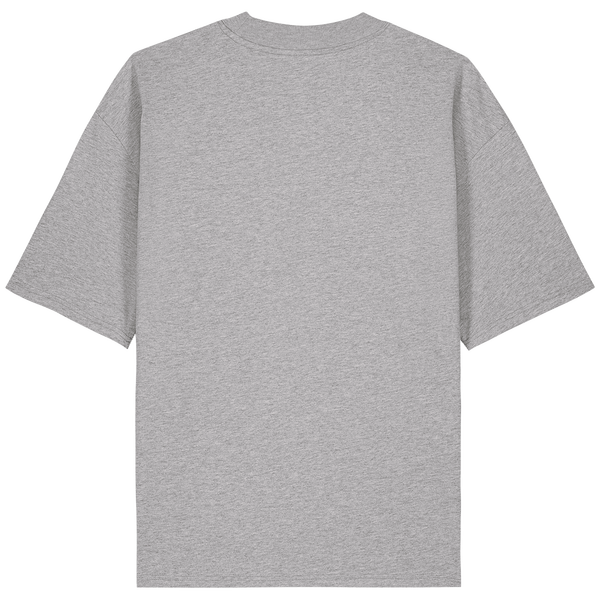 T shirt unisexe oversize blaster 2 0 dos Heather Grey