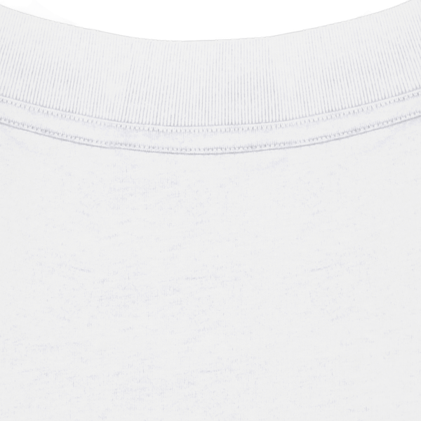 T shirt unisexe oversize blaster 2 0 col interieur White
