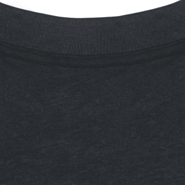 T shirt unisexe oversize blaster 2 0 col interieur Black