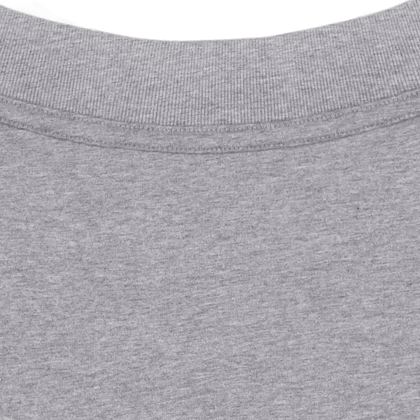 T shirt unisexe oversize blaster 2 0 col interieur Heather Grey