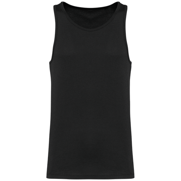 Debardeur homme bio face Black