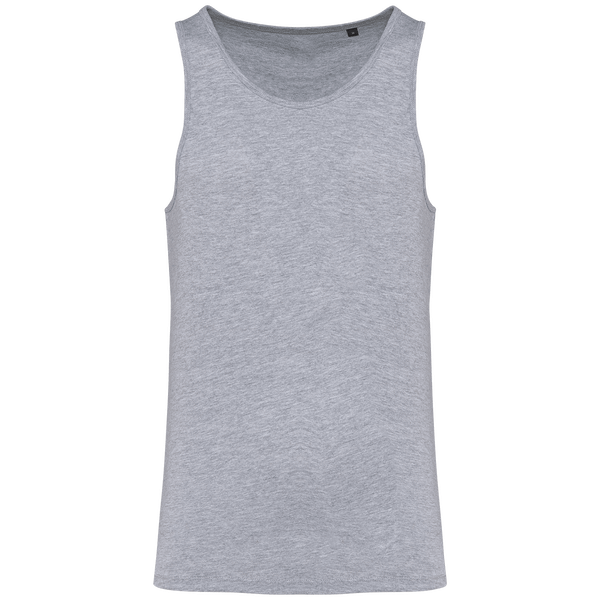Debardeur homme bio face Oxford Grey