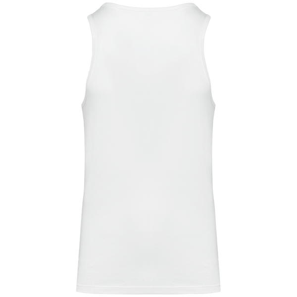 Debardeur homme bio dos White