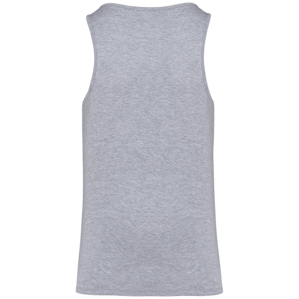 Debardeur homme bio dos Oxford Grey