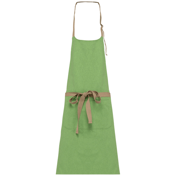 Tablier ecoresponsable unisexe face Meadow Green