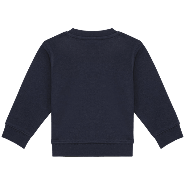 Sweatshirt bebe ecoresponsable dos Navy