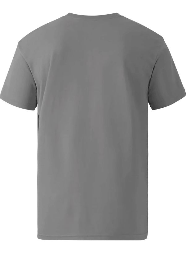 T shirt light coton dos Charcoal