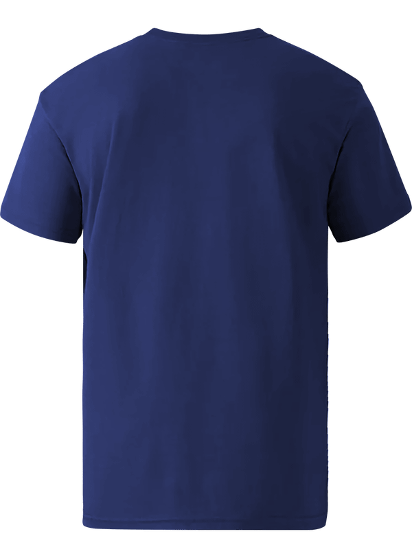T shirt light coton dos Navy