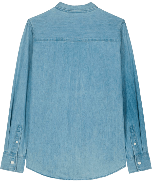 Chemise en denim femme stella denim shirt dos Light Wash