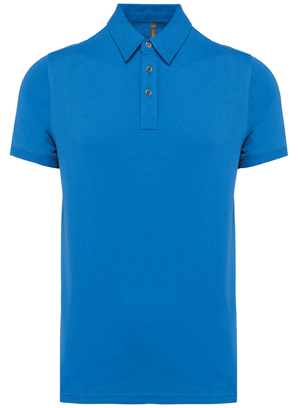 Polo Jersey Homme Personnalisable Light Royal Blue