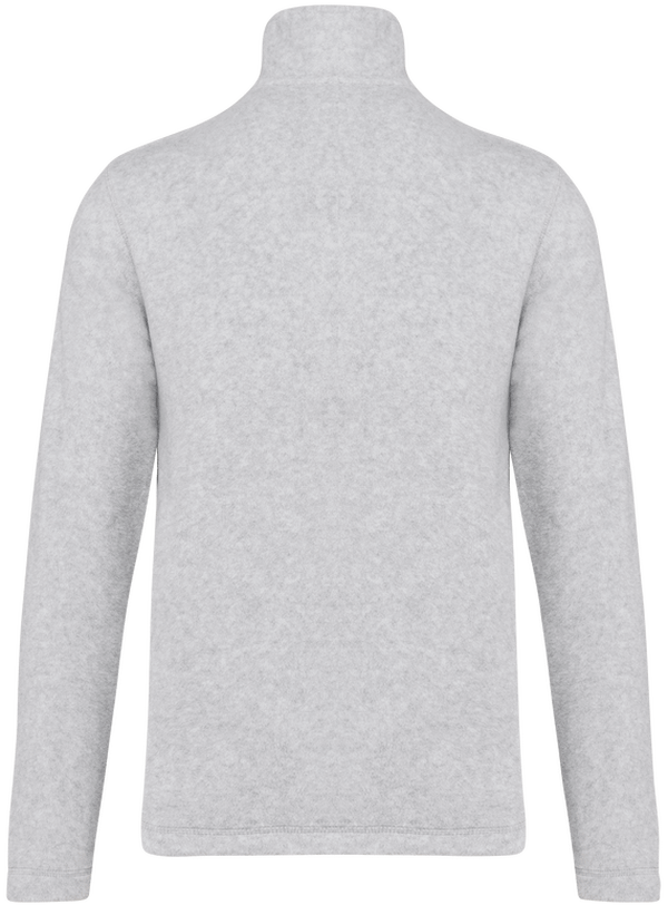 Veste zippee micropolaire dos Ash Heather