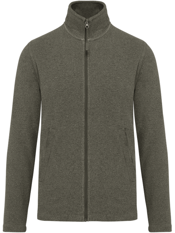Veste Polaire Personnalisable Sur Tunetoo Green Marble Heather