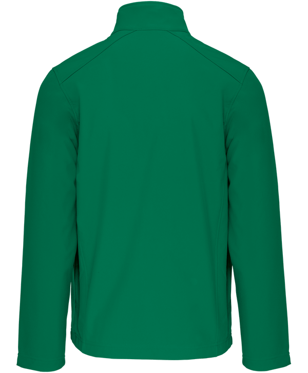 Veste softshell classique homme dos Kelly Green