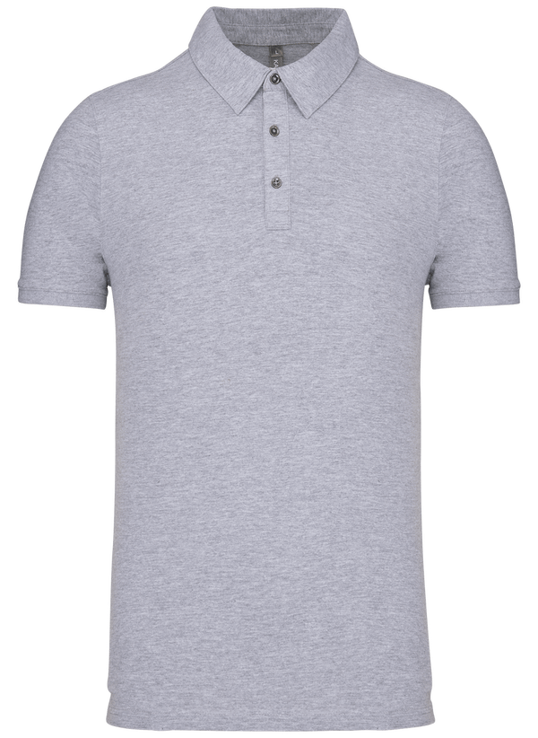 Polo Jersey Homme Personnalisable Oxford Grey