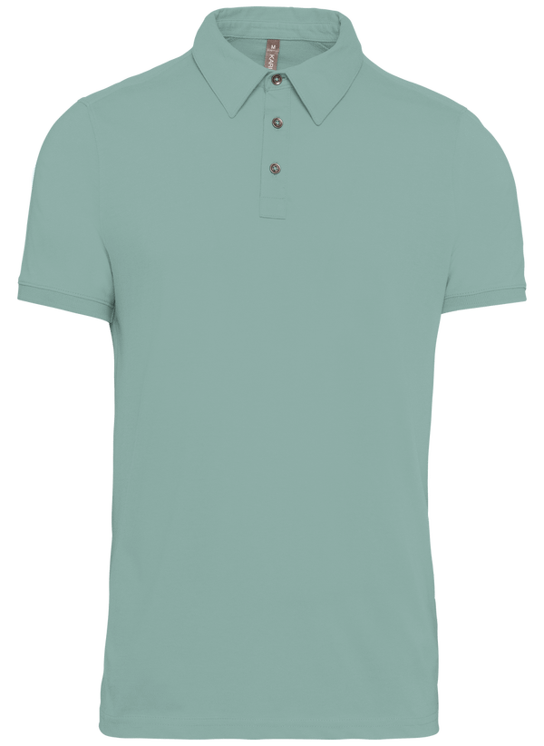 Polo Jersey Homme Personnalisable Sage
