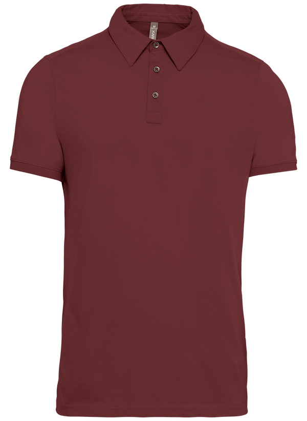 Polo Jersey Homme Personnalisable Wine