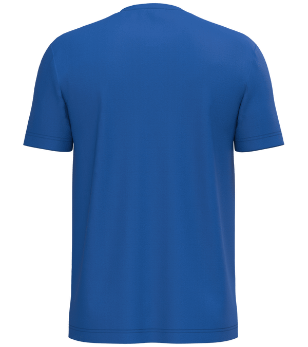 T shirt homme 180g dos Royal Blue