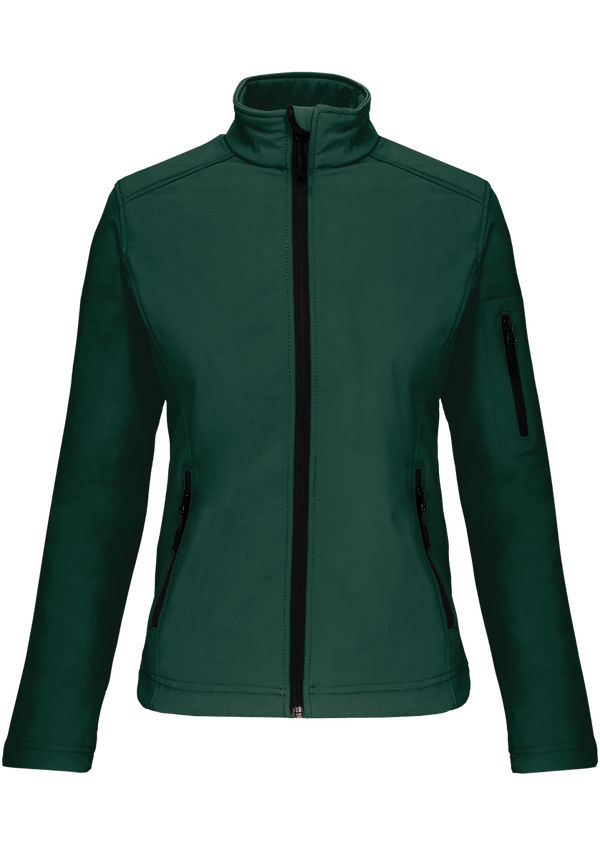 Veste Softshell Femme Personnalisable Avec Tunetoo Bottle Green