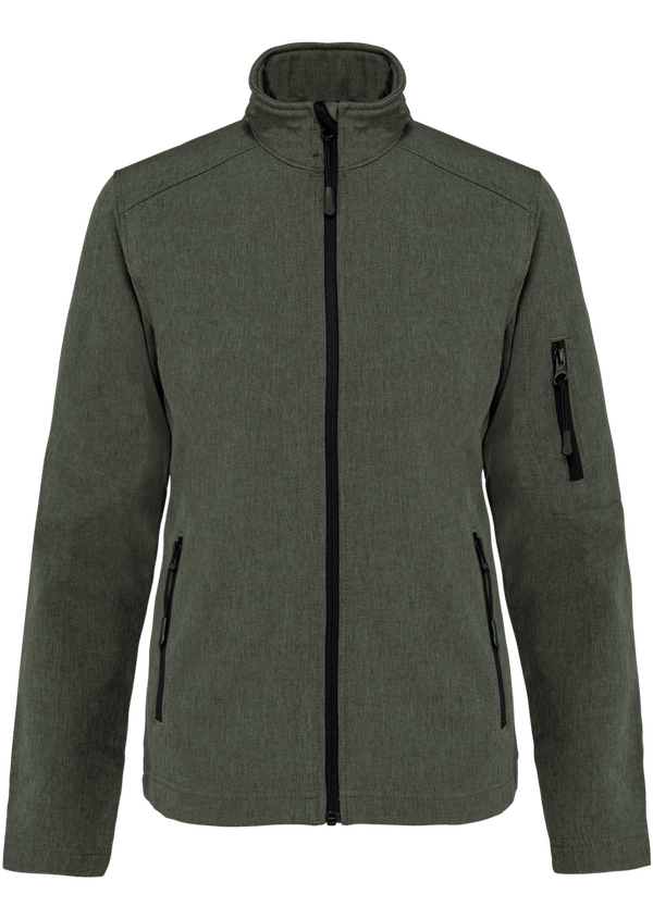 Veste Softshell Femme Personnalisable Avec Tunetoo Marl Green
