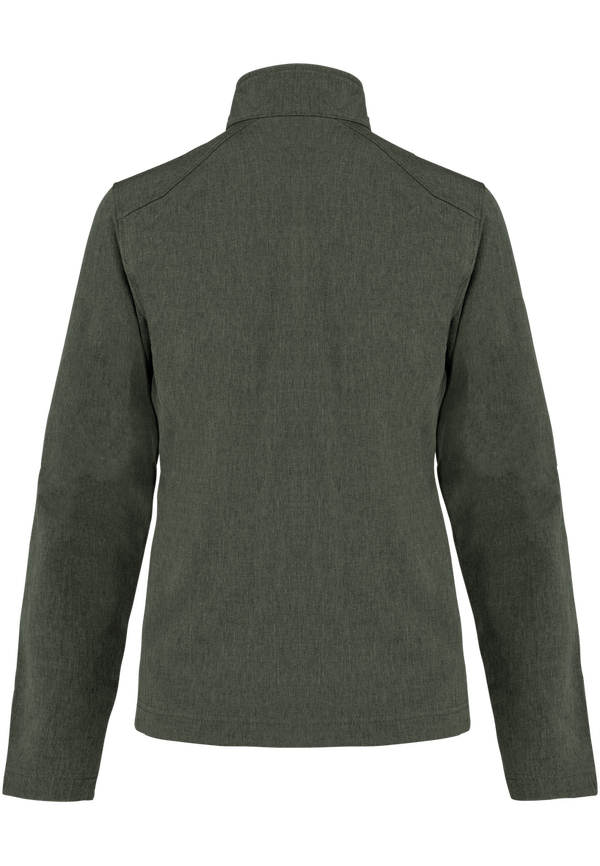 Veste softshell classique femme dos Marl Green