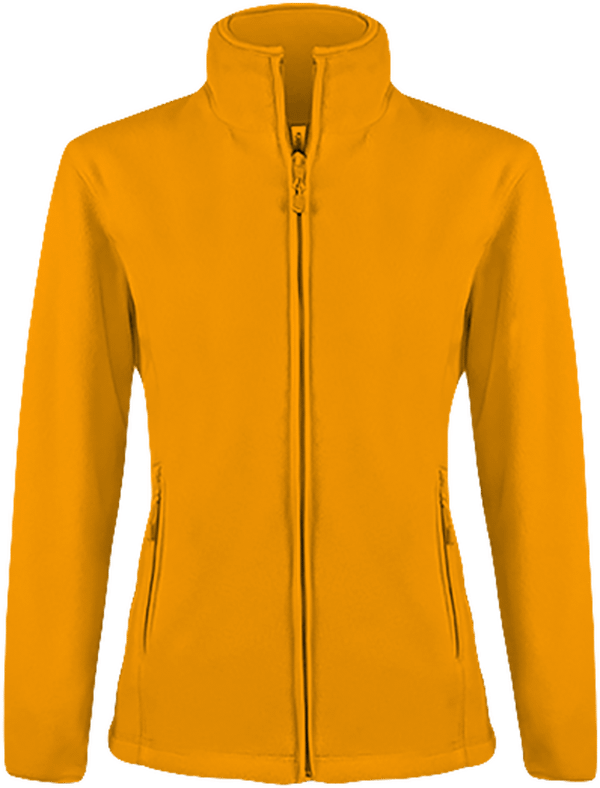 Fleece Jacket Women Orange