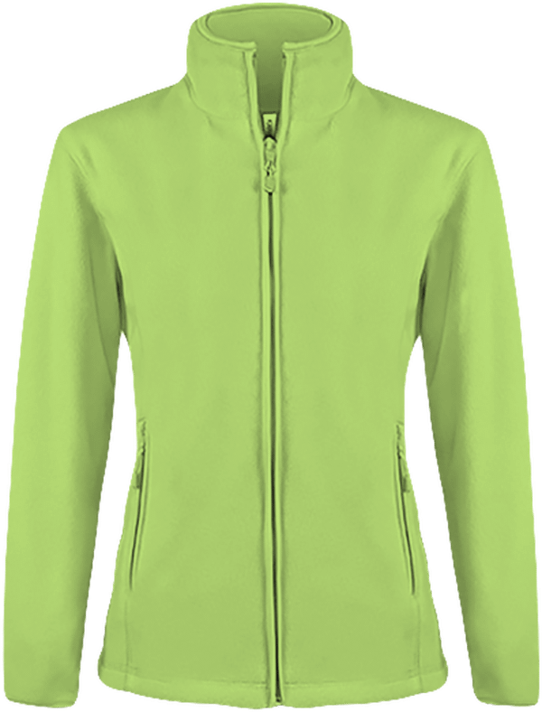 Fleece Jacket Women Lime