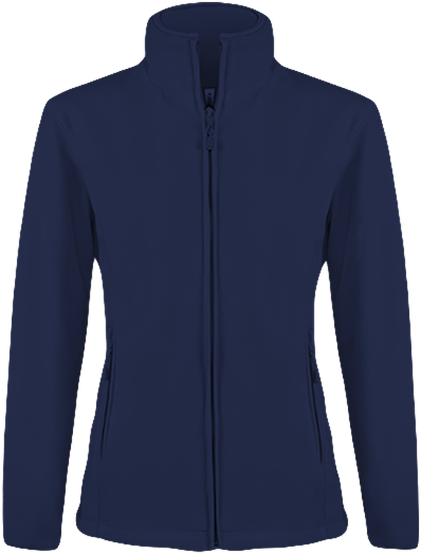 Fleece Jacket Women Navy