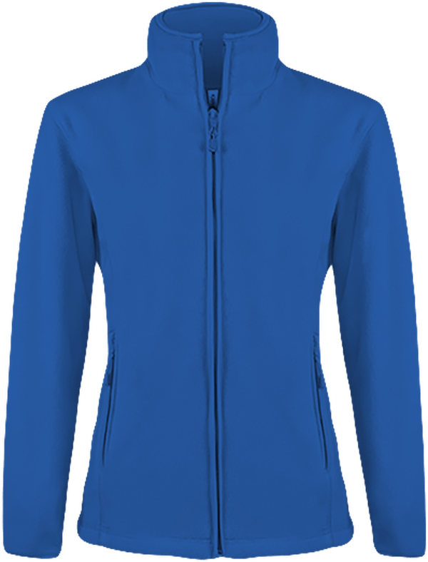 Fleece Jacket Women Royal Blue